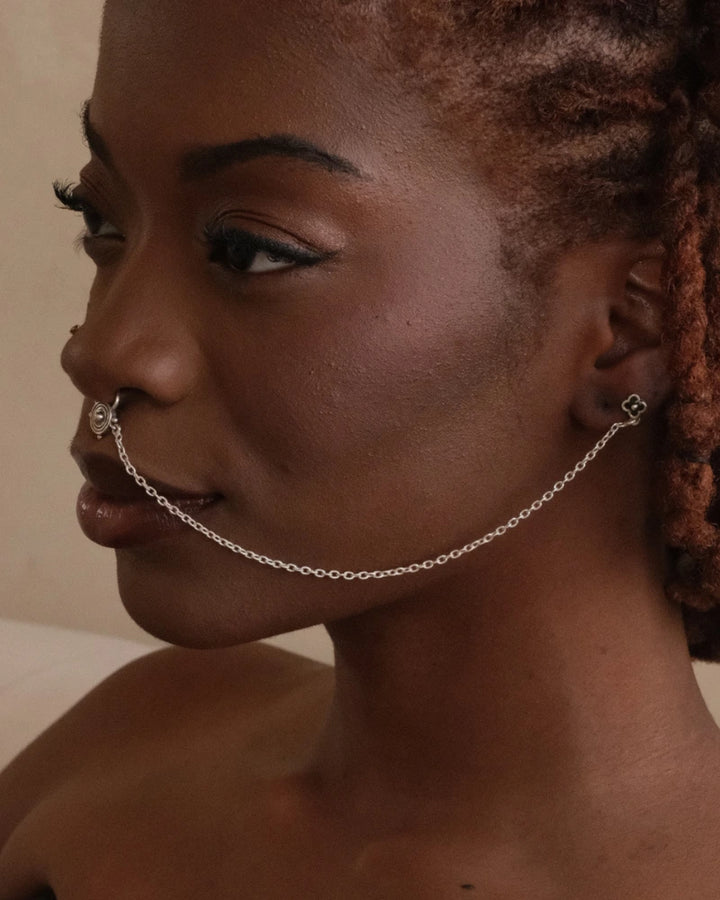 Asia Ear-to-Nose Septum Chain