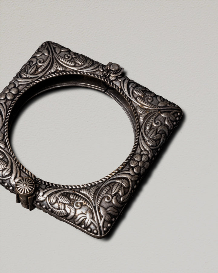 The Square Filigree Bangle
