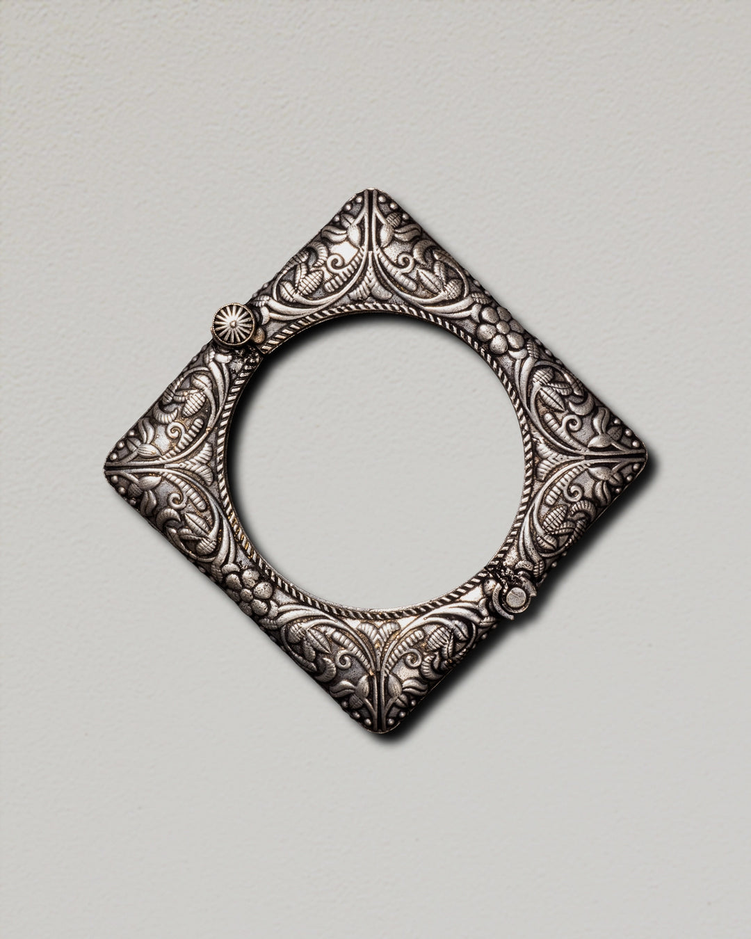 The Square Filigree Bangle