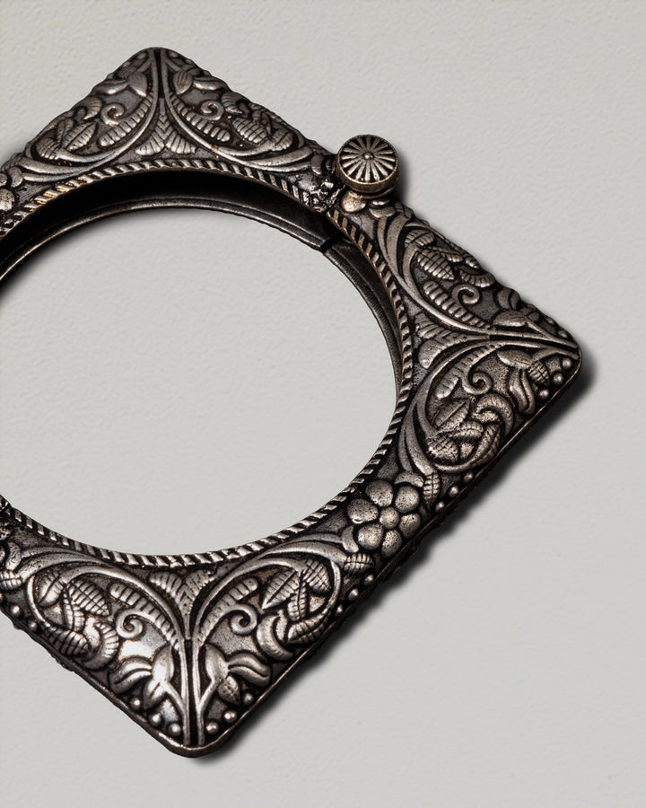 The Square Filigree Bangle