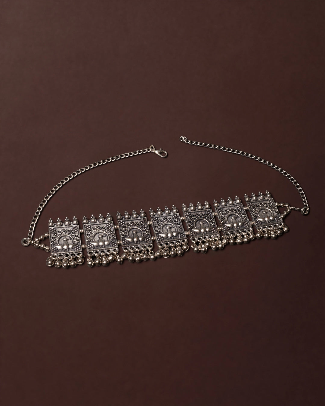 Silver Rhajara Choker