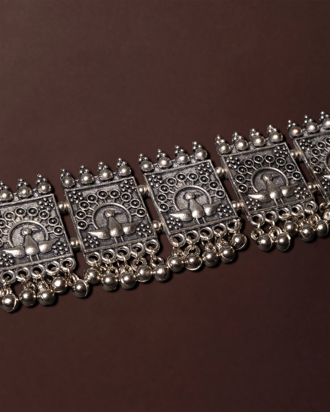 Silver Rhajara Choker