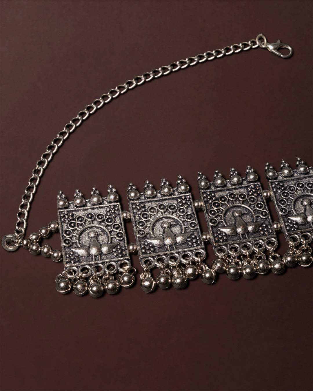 Silver Rhajara Choker