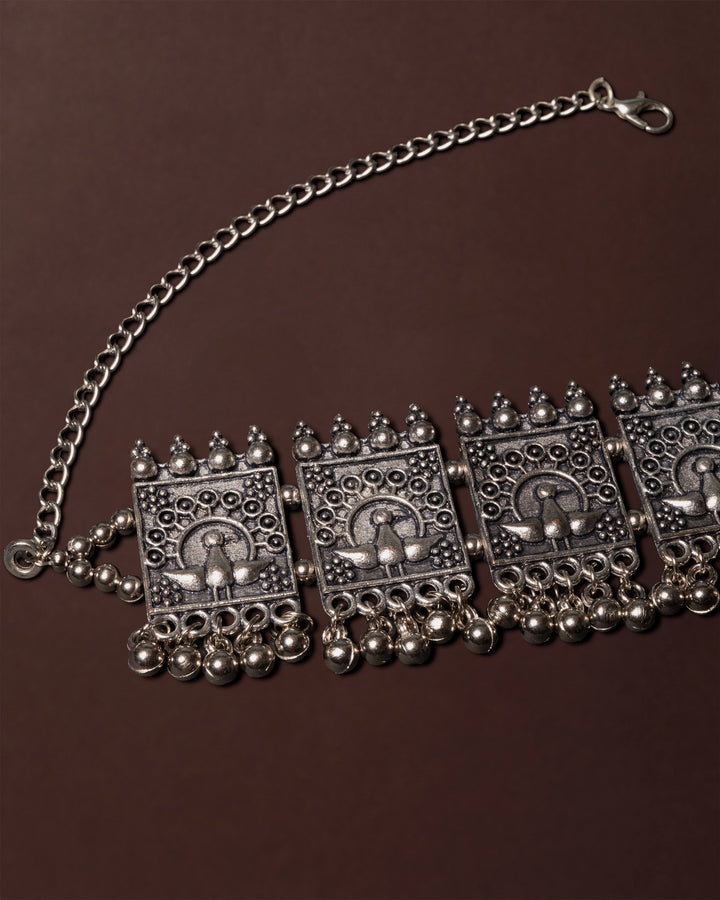 Silver Rhajara Choker
