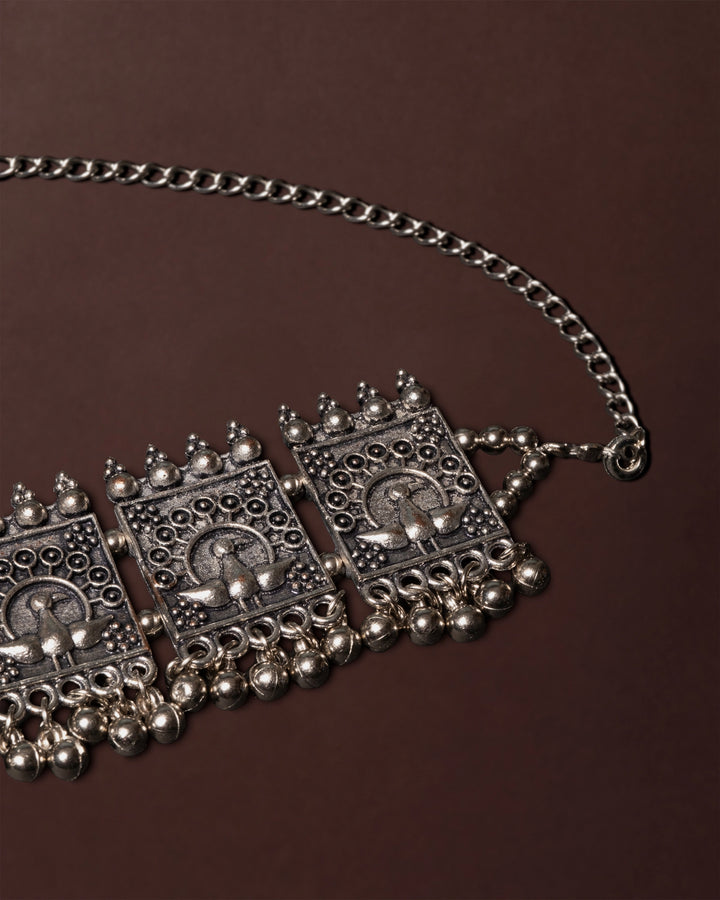 Silver Rhajara Choker