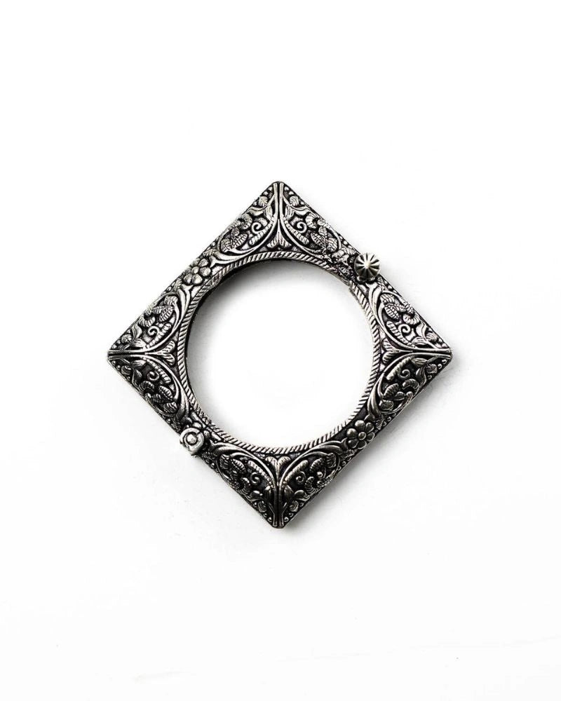 The Square Filigree Bangle