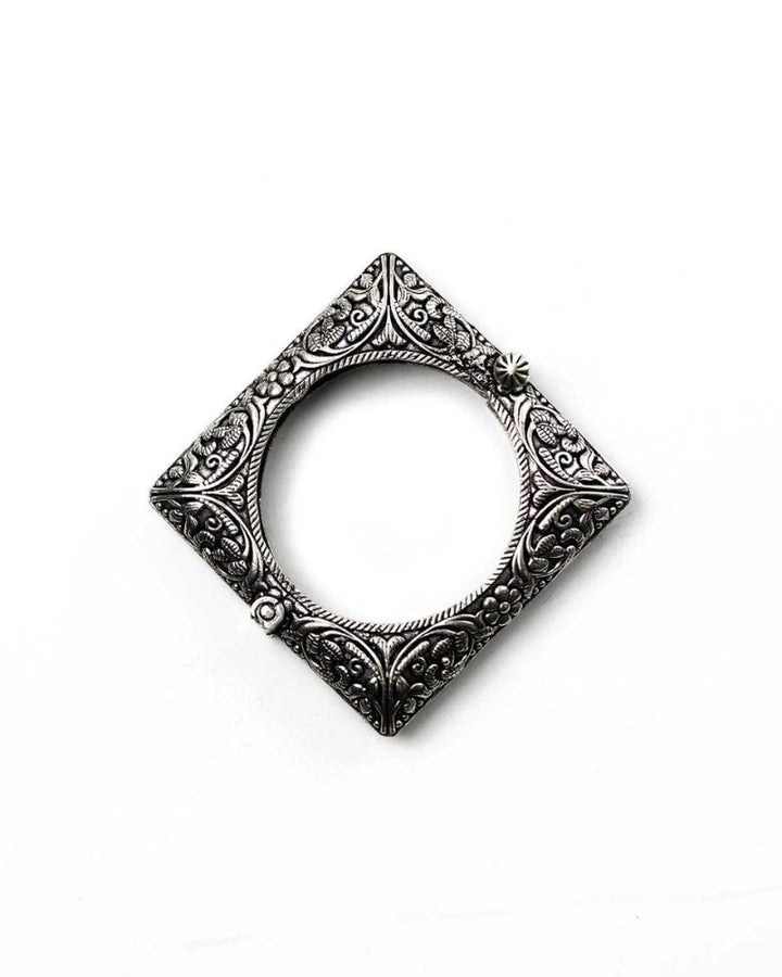 The Square Filigree Bangle