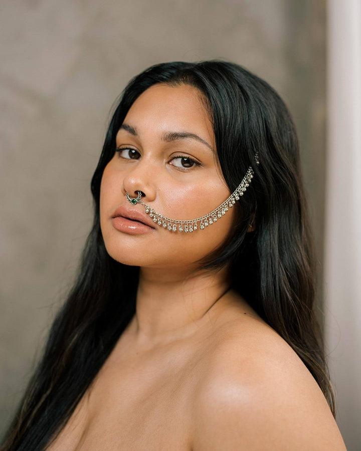Edge and Class Nose-to-ear Ring