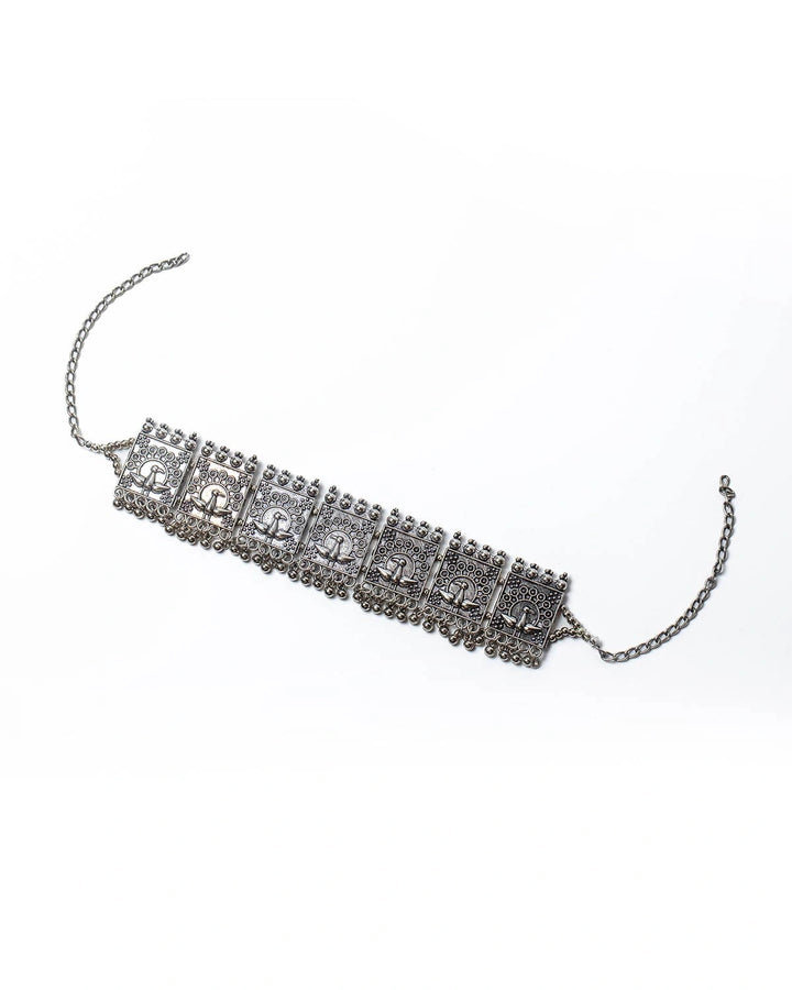 Silver Rhajara Choker