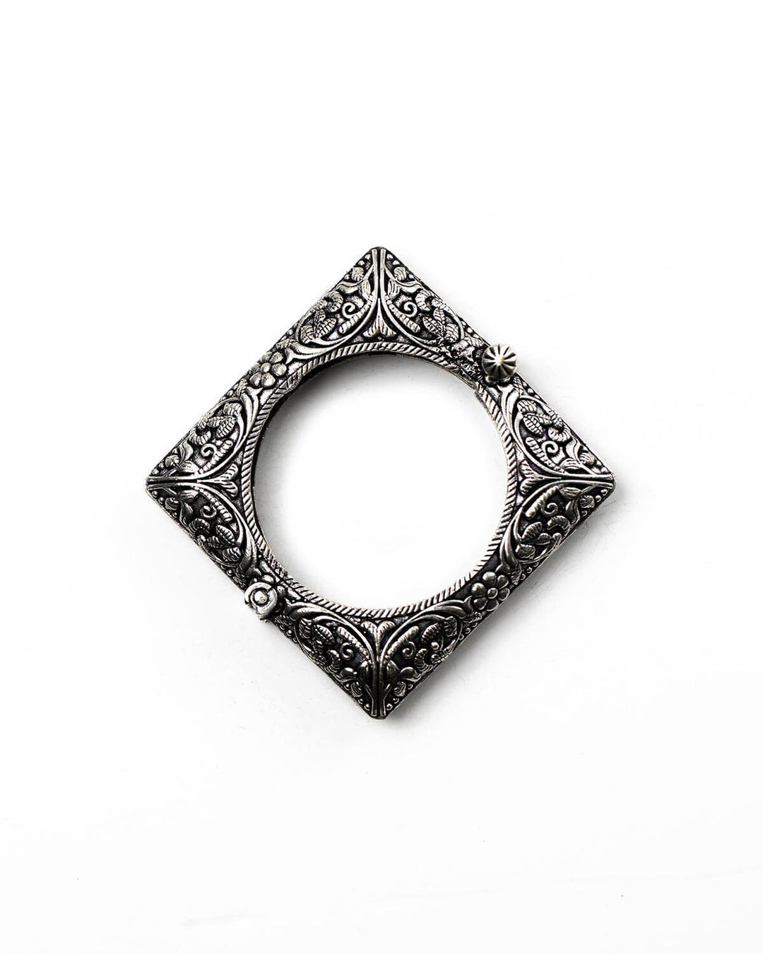 The Square Filigree Bangle