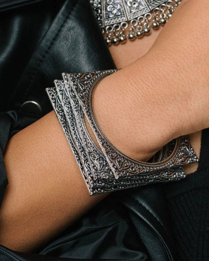 Thin Square Jaipur Bangles