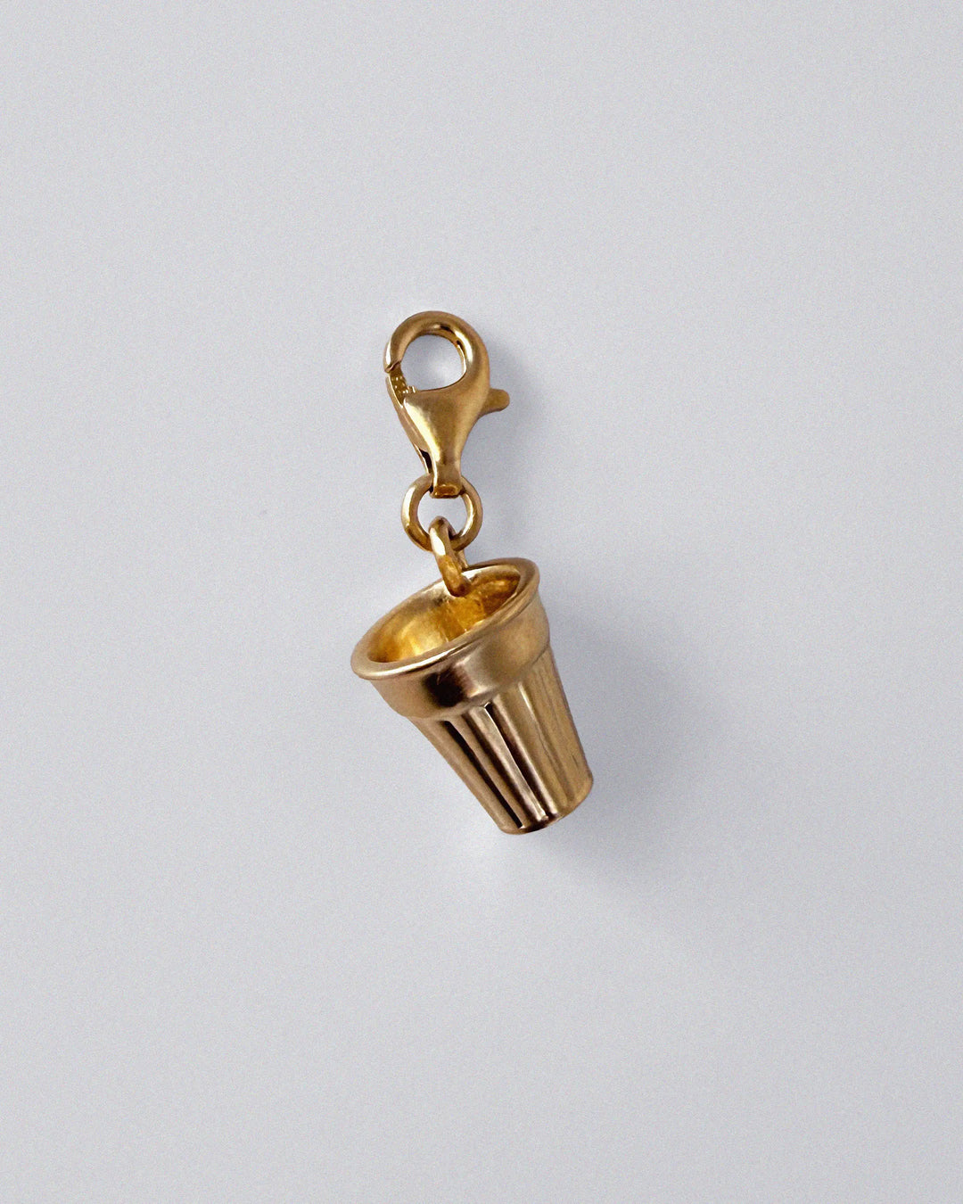 Chai Cup Charm - Gold Vermeil