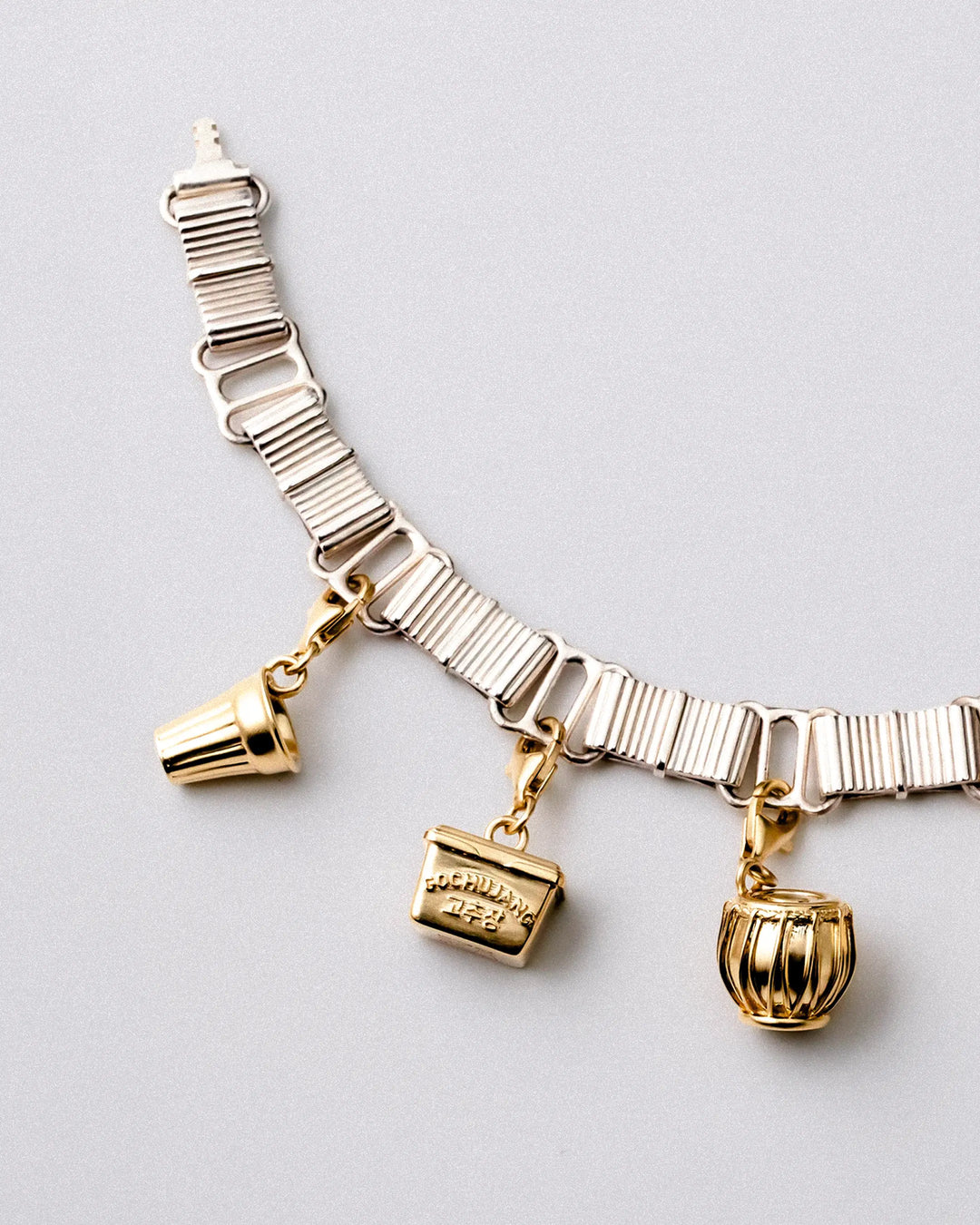 Chai Cup Charm - Gold Vermeil