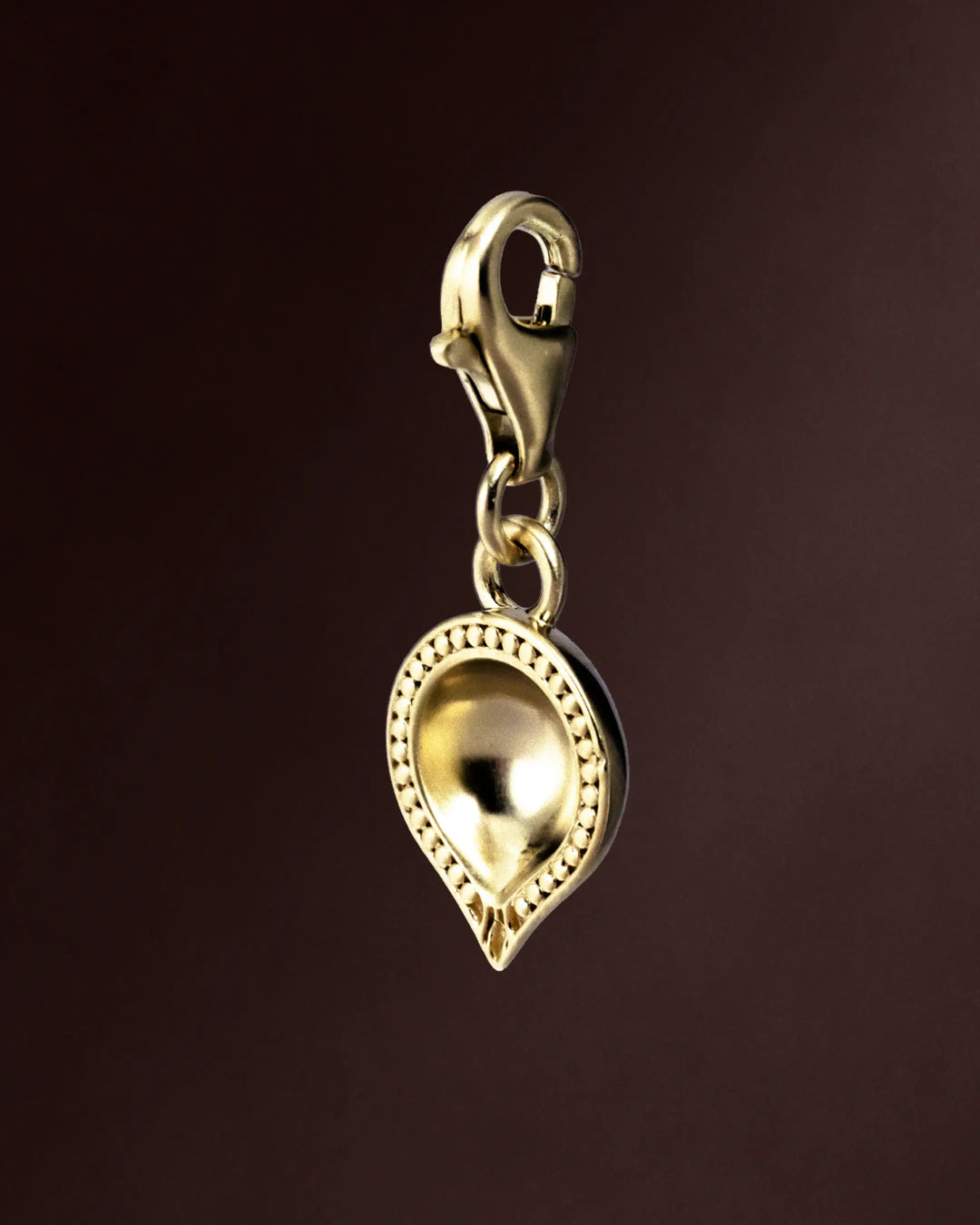Diya Charm - Gold Vermeil