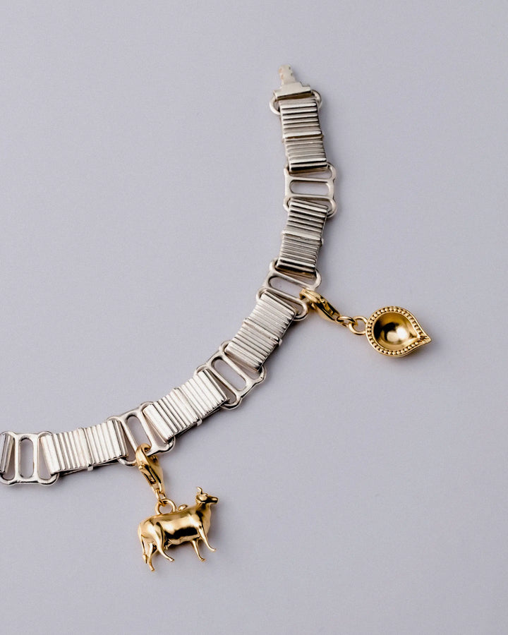 Diya Charm - Gold Vermeil