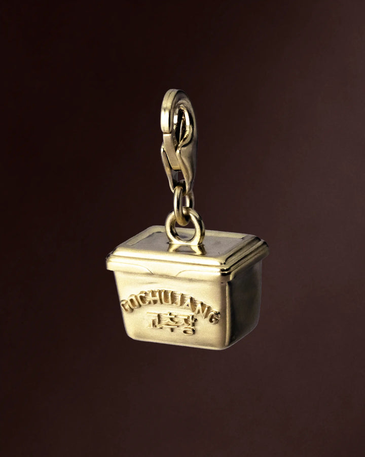 Gochujang Charm - Gold Vermeil
