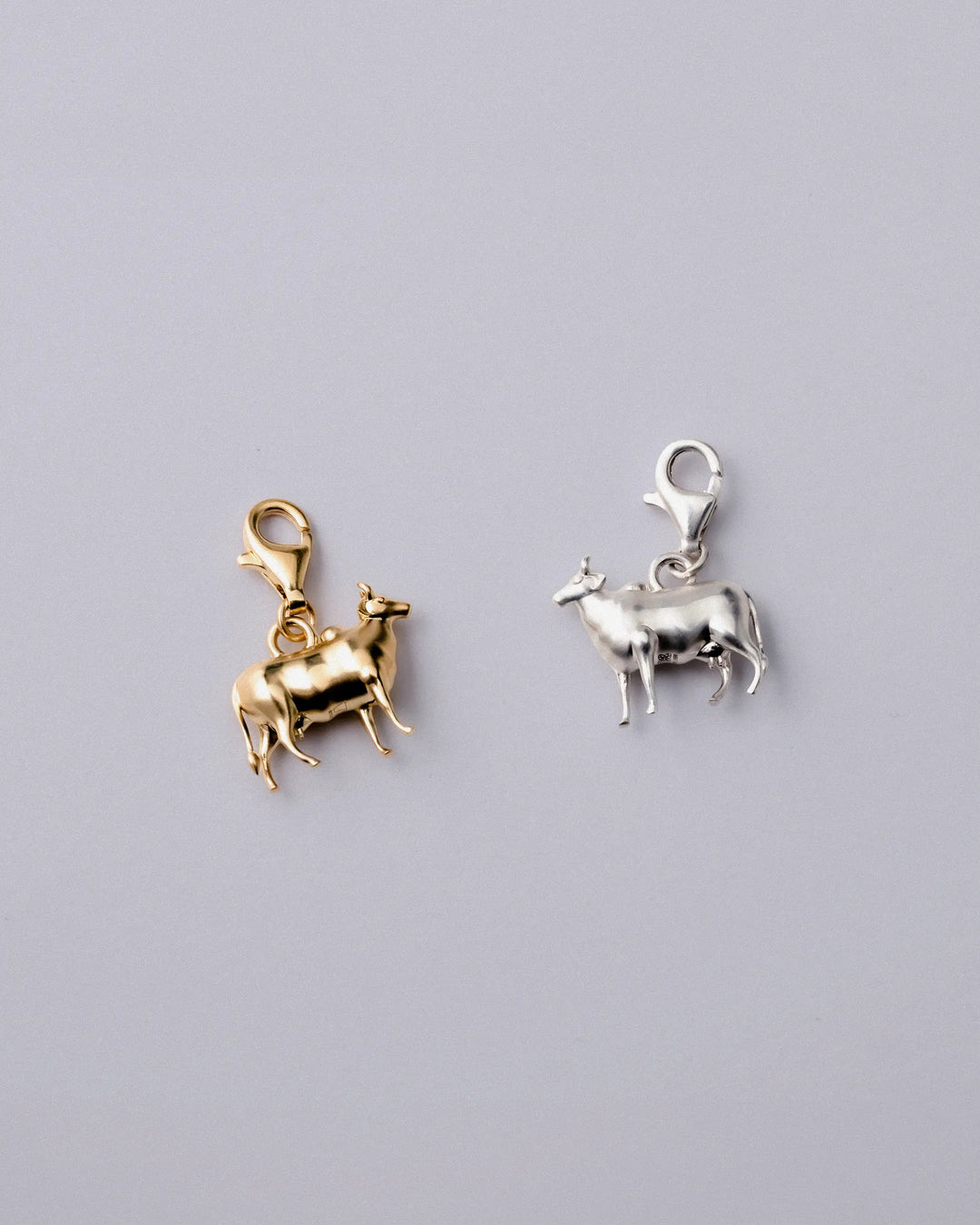 Holy Cow Charm - Sterling Silver