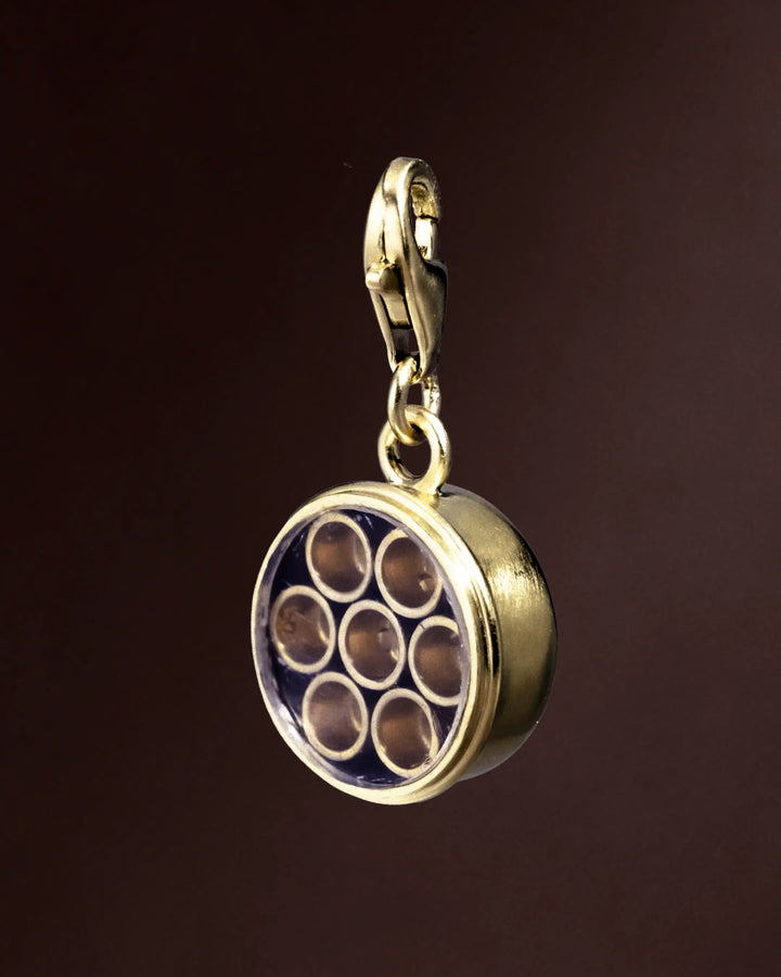 Masala Box Charm - Gold Vermeil