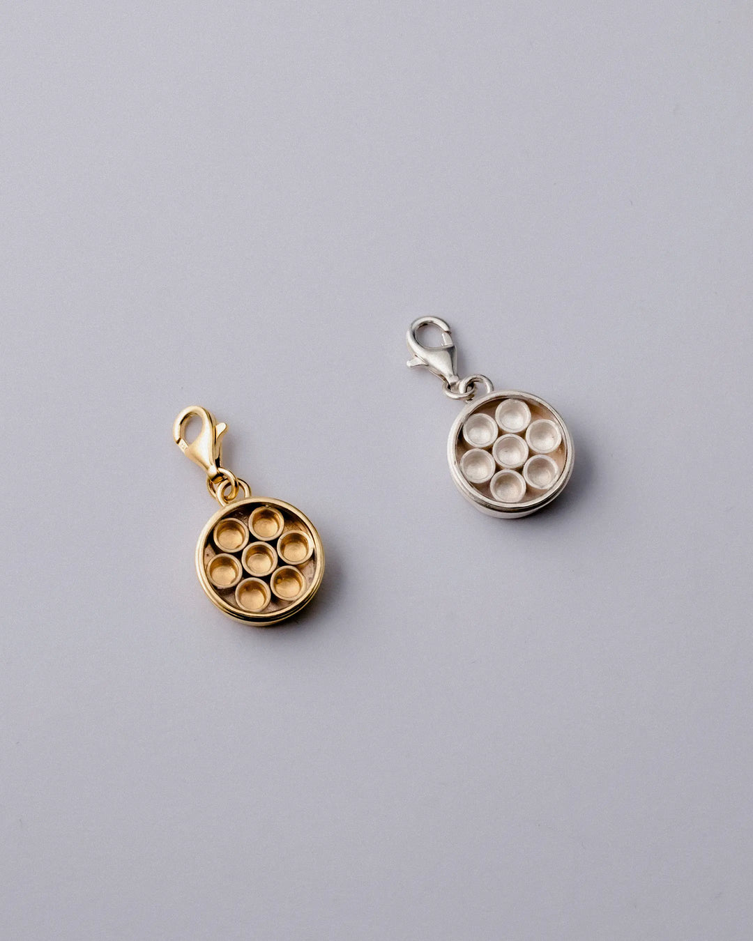 Masala Box Charm - Gold Vermeil