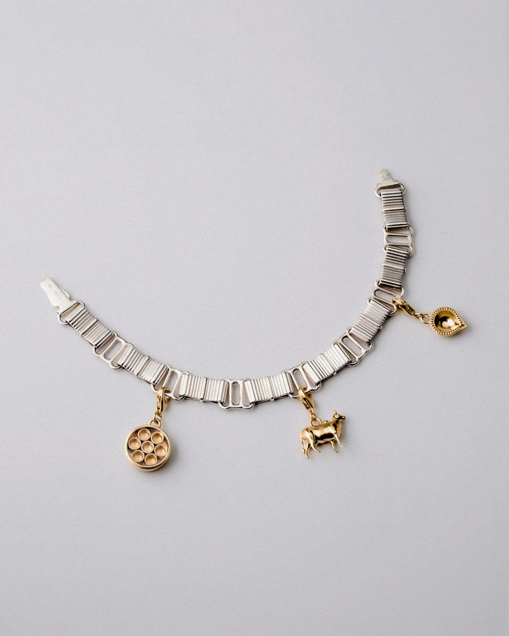 Masala Box Charm - Gold Vermeil