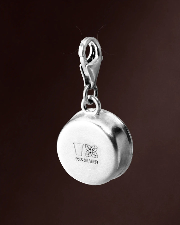 Masala Box Charm - Sterling Silver