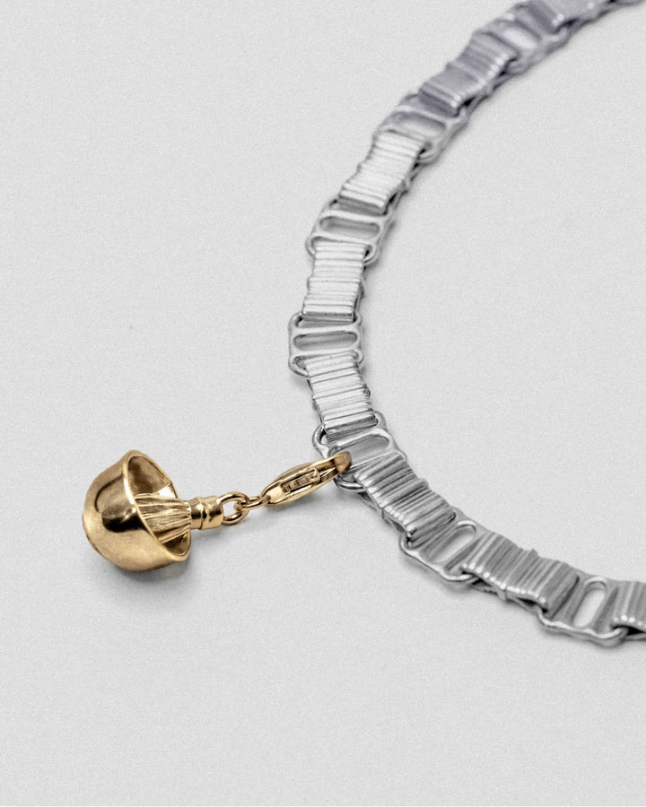 Matcha Bowl & Whisk Charm - Gold Vermeil