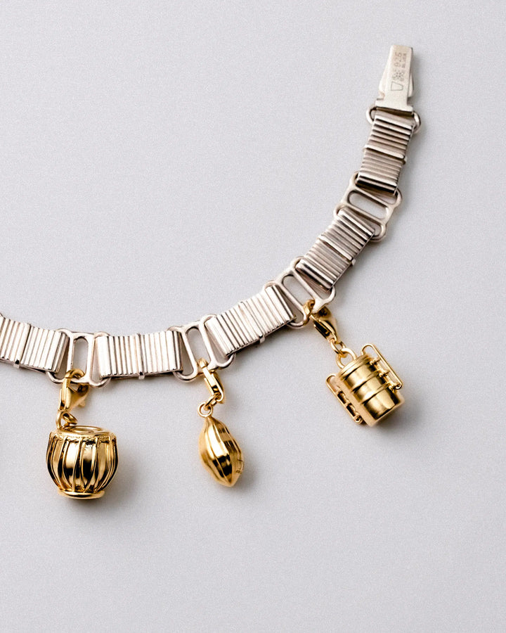 Tabla Charm - Gold Vermeil